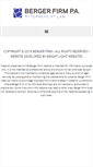 Mobile Screenshot of bergerfirm.com